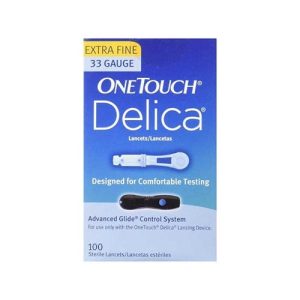 One Touch Delica 33g Lancets