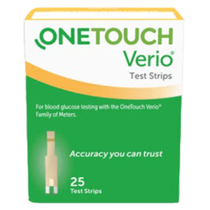 One Touch Verio 25 Ct Retail